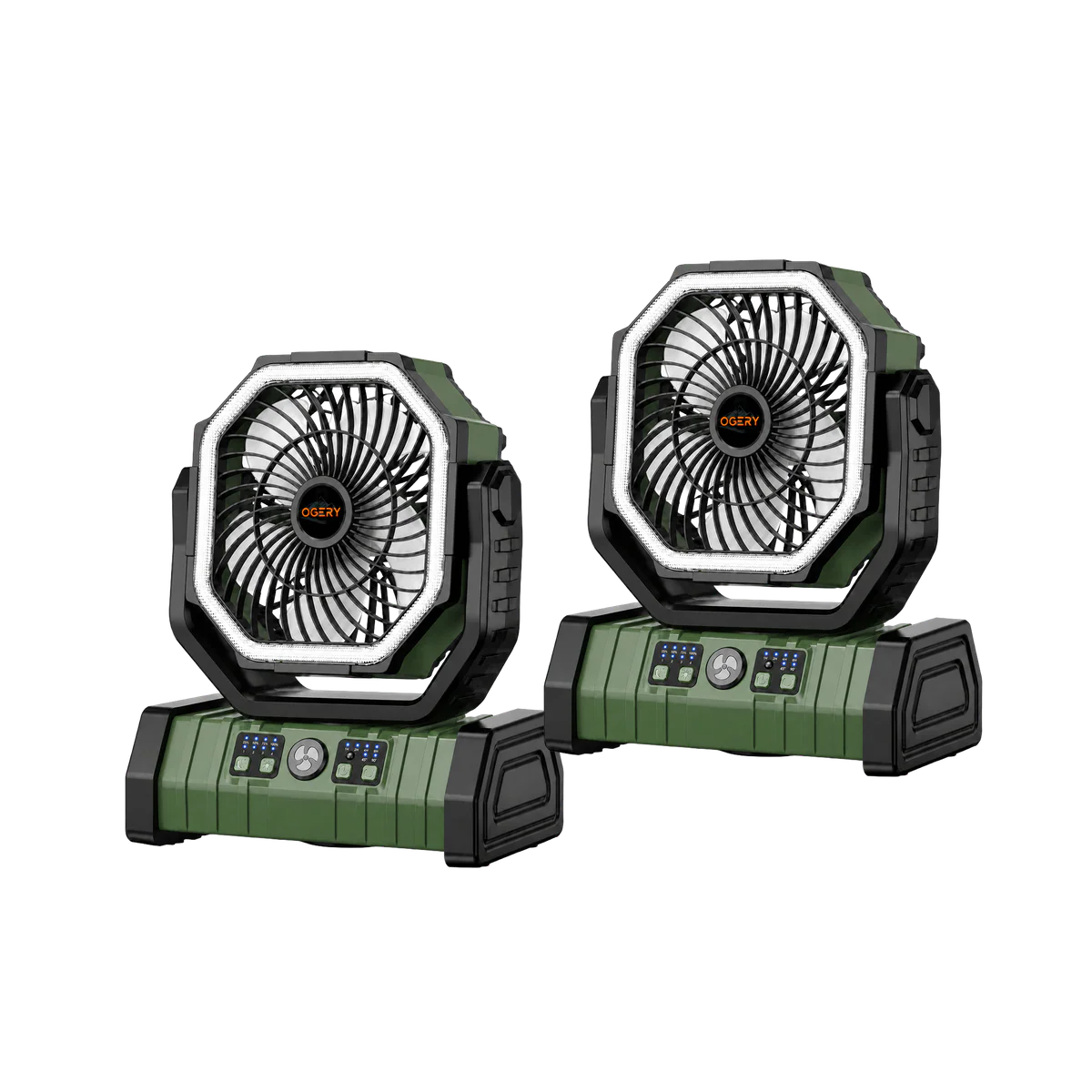 AirHaven Portable Fan with LED Light and Remote Control